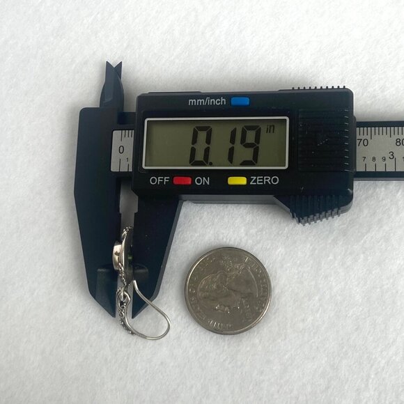 Sarda Sterling Silver 925 Mystic Quartz Bali Scrollwork Dangle Drop Earrings - Picture 16 of 16